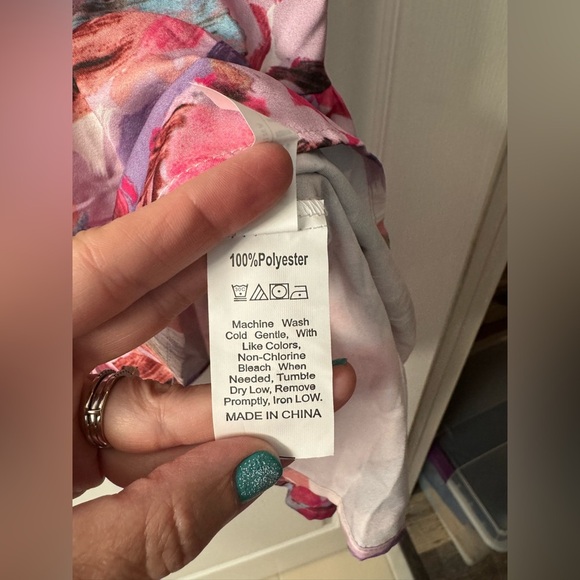 Trends Aveloria Rosie Women's Random Print Elegant Short Dress - Picture 9 of 14